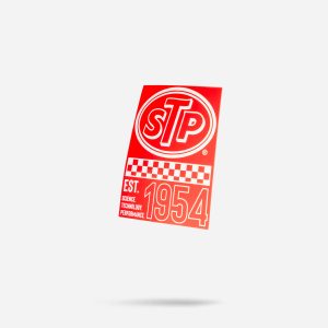 STP Red 1954 Logo Sticker