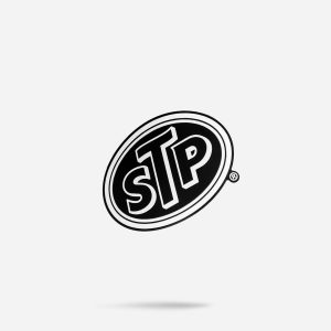 STP Classic Logo Black Sticker