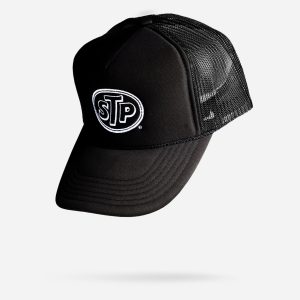 STP Black Trucker Hat